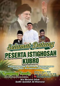 Istigasah Kubro Kampung Family Doakan 3 Pahlawan TNI Gugur di Lebanon, Jutaan Umat Diundang Bersatu dalam Harap