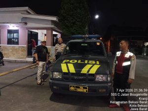 Tingkatkan Patroli Polsek Bekasi Barat Berikan Rasa Aman Kepada Masyarakat