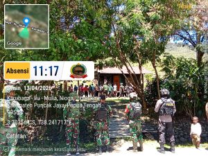 Koramil 1714-01/ILU Lakukan Penjemputan Jenazah oleh Aparat Gabungan TNI dan Polri Distrik ILU