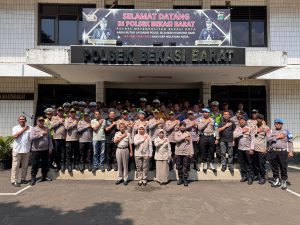 Silaturahmi Waka Polres Metro Bekasi Kota di Polsek Bekasi Barat Tekankan Disiplin dan Tanggung Jawab AnggotaKota