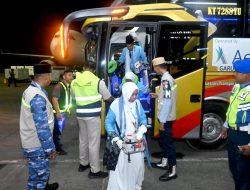 Lanud Sjamsudin Noor Hadir di Tengah Jamaah, Mengawal Keberangkatan Haji dengan Sepenuh HatiBanjarbaru