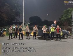 Kapolsek Bekasi Barat Pimpin Patroli Humanis Cegah TawuranKota Bekasi,