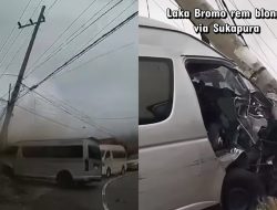 Kronologi Video Viral Insiden Kecelakaan Rombongan Turis Singapura di Jalur Bromo, Mobil Diduga Overheat hingga Rem Blong