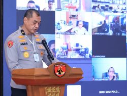 RAKERNIS PUSJARAH POLRI : PERKUAT IMPLEMENTASI TRIBRATA DAN CATUR PRASETYA