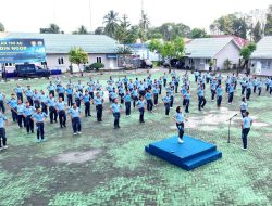 Silaturahmi Terjaga dan Soliditas Personel Semakin Menyala, Danlanud Sjamsudin Noor Rajut Kebersamaan Melalui Olahraga Bersama