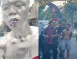 Viral Pengendara Mobil Ditodong Pisau oleh Manusia Silver