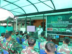 Kodim 1714/Puncak Jaya Gelar P4GN dan Tes Urin Personel Semester I TA 2026