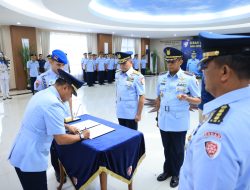 Kolonel Pnb Vincentius Endy Hadi Putra Resmi Jabat Danlanud Sultan Hasanuddin