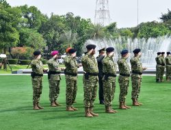 PANGKORMAR HADIRI UPACARA PEMBERANGKATAN 744 PERSONEL SATGAS UNIFIL TA 2026