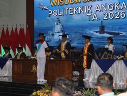 KASKORMAR HADIRI SIDANG SENAT TERBUKA WISUDA SARJANA TERAPAN POLTEKAL TA 2026