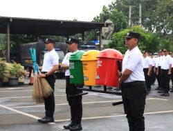 Polres Metro Bekasi Kota Canangkan Jakarta Bersih dan Asri, Wujudkan Lingkungan Sehat Bersama