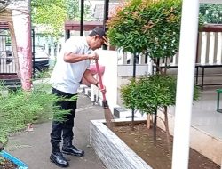 Jaga Jakarta Bersih dan Asri, Polsek Bekasi Selatan Perkuat Disiplin Lewat Aksi Nyata