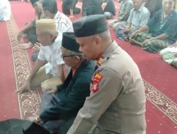 Empati dan Peduli Kapolsek Bekasi Barat Takziah Warga Yang Meningga