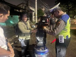 Cegah Tawuran dan Begal, Polsek Bekasi Barat Intensifkan Patroli dan Razia Selektif