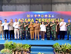 Dukung Program Asta Cita Presiden RI, Danlanud Sjamsudin Noor Resmikan SPPG Maluka Baulin Perkuat Gizi Generasi Bangsa