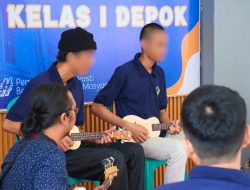 Warga Binaan Rutan Depok Asah Bakat Lewat Musik Keroncong.