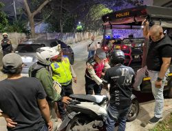 Polsek Bekasi Selatan Intensifkan Razia Stasioner Dini Hari, Perkuat Stabilitas Kamtibmas Wilayah
