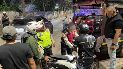 Polsek Bekasi Selatan Intensifkan Razia Stasioner Dini Hari, Perkuat Stabilitas Kamtibmas Wilayah