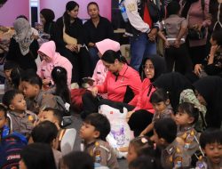 Polres Kediri Kota Gelar Wayang Karton Sarana Edukasi di HKGB ke-74 Tahun 2026