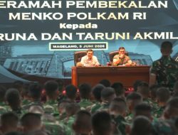Menko Polkam ke Taruna Akmil: Dekat dengan Prajurit atau Anda Akan Kehilangan Pasukan