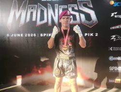 Prajurit Marinir Buktikan Kelasnya, Praka Erwin Simangunsong Juara Kickstriking Byon Madness Volume 4