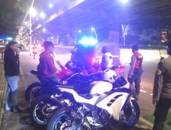 Respons Cepat Laporan Warga, Patroli Polsek Cempaka Putih Cegah Potensi Balap Liar di Kawasan Rawasari