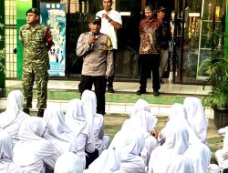 Kawal Kelulusan Sehat, Sinergi TNI-Polri Bekasi Gembleng Ratusan Pelajar SMPN 18 Anti-Tawuran