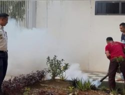 Ancaman DBD Mengintai, Lapas Serang Lakukan Fogging Massal di Seluruh Blok Hunian
