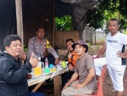 WUJUDKAN JAGA BEKASI ON THE SPOT, BHABINKAMTIBMAS KELURAHAN JATIMEKAR SERAP ASPIRASI WARGANYA DENGAN SAMBANG
