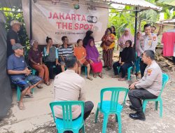 Kapolres Metro Bekasi Kota Gelar Jaga Jakarta On The Spot di Kelurahan Harapan Baru