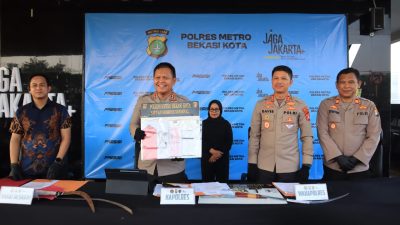 Polres Metro Bekasi Kota Ungkap Kasus Penipuan Investasi Hewan Kurban Fiktif di Bekasi, Pelaku Raup Rp947 Juta untuk Bayar Utang