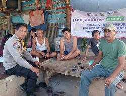 Jaga Jakarta On The Spot, Bhabinkamtibmas Himbau Warga Cimanggu