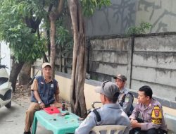 Jaga Bekasi On The Spot’, Polsek Bantargebang Gandeng Warga Cikiwul Serap Aspirasi Siskamling