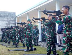 Asah Ketangkasan dan Fokus Tempur, Lanud Sjamsudin Noor Gelar Latihan Menembak Berkala Guna Perkuat Ketangguhan dan Kesiapsiagaan Prajurit