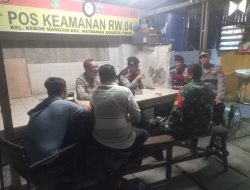 Babinsa Koramil 02/Matraman dan Komduk Gelar Patroli/Siskamling Perkuat Keamanan Wilayah