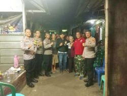 Jaga Jakarta On The Spot, Kapolsek Bekasi Barat Sambangi Warga Bintara dan Ajak Aktifkan Siskamling