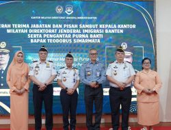 Barron Ichsan Resmi Kakanwil Imigrasi Banten, Pelayanan Terbaik Siap Direalisasikan