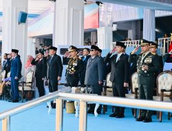 Panglima TNI Hadiri Peringatan HUT Ke-80 Bhayangkara, Perkuat Sinergi TNI-Polri
