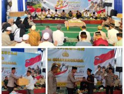 Polsek Tebet Rayakan Puncak HUT Bhayangkara ke-80 Bersama Warga, Perkuat Semangat “Polri untuk Masyarakat”