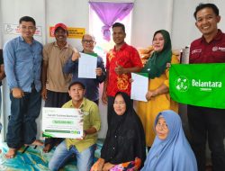 Dukung Ketahanan Pangan Lokal, Belantara Foundation Salurkan Modal Usaha ke Lima Desa Pesisir Riau