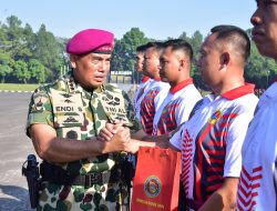 PANGKORMAR LEPAS KONTINGEN MARINIR, SIAP BERTEMPUR REBUT PRESTASI TERBAIK DI PORAL 2026