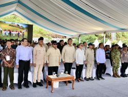 Panglima TNI Hadiri Peresmian Lima Bendungan oleh Presiden RI