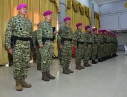 PANGKORMAR PIMPIN SERTIJAB DANLANMAR SORONG, PERKUAT KESIAPAN MARINIR DI KAWASAN TIMUR INDONESIA