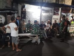 Koramil 02/Matraman Gelar Patroli Malam Bersama Tiga Pilar