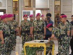 Danbrigif 1 Marinir Pimpin Serah Terima Jabatan