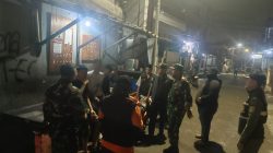 Babinsa Koramil 08/Duren Sawit Bersama Unsur Komduk Gelar Patroli Malam
