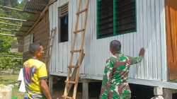 Satgas TMMD Ke-129 Kodim 1807/Sorong Selatan Percepat Rehab RTLH Milik Pak Herman, Wujud Nyata Kepedulian TNI untuk Kesejahteraan Rakyat