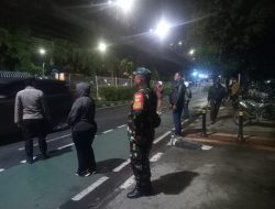 Koramil 02/Matraman Gelar Patroli Gabungan Cegah Kenakalan Remaja dan Gangguan Kamtibmas