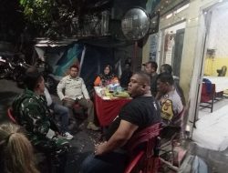 Koramil 01/Jatinegara Gelar Patroli/Siskamling Perkuat Keamanan Malam Minggu