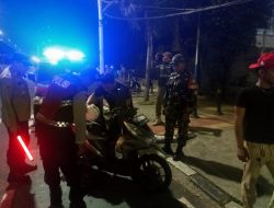 Koramil 03/Ps.Rebo-Ciracas Gelar Patroli Malam Perkuat Keamanan Wilayah